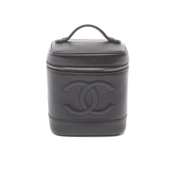 Chanel Handbags - Pre Loved Chanel CC Caviar Vanity Case